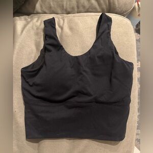 Black NVGTN Workout Tank/Sport bra